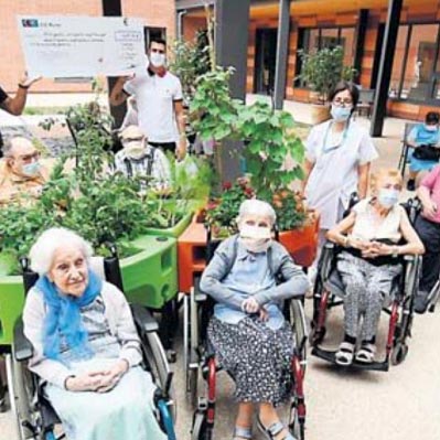 Ehpad : Quand les séniors s&rsquo;adonnent au Jardinage