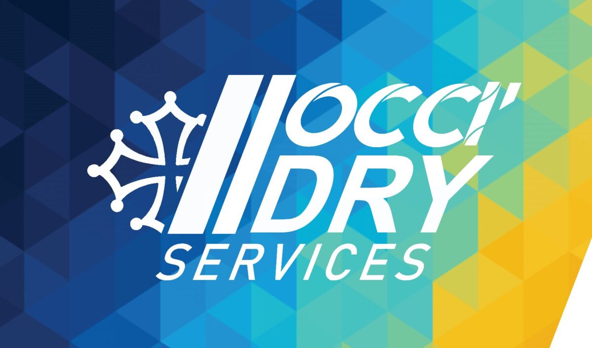 Logo Espace Façades avec texte Occi'dry Services